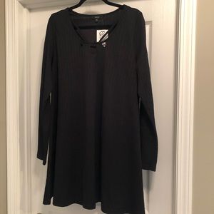 NWT Black Swing Dress